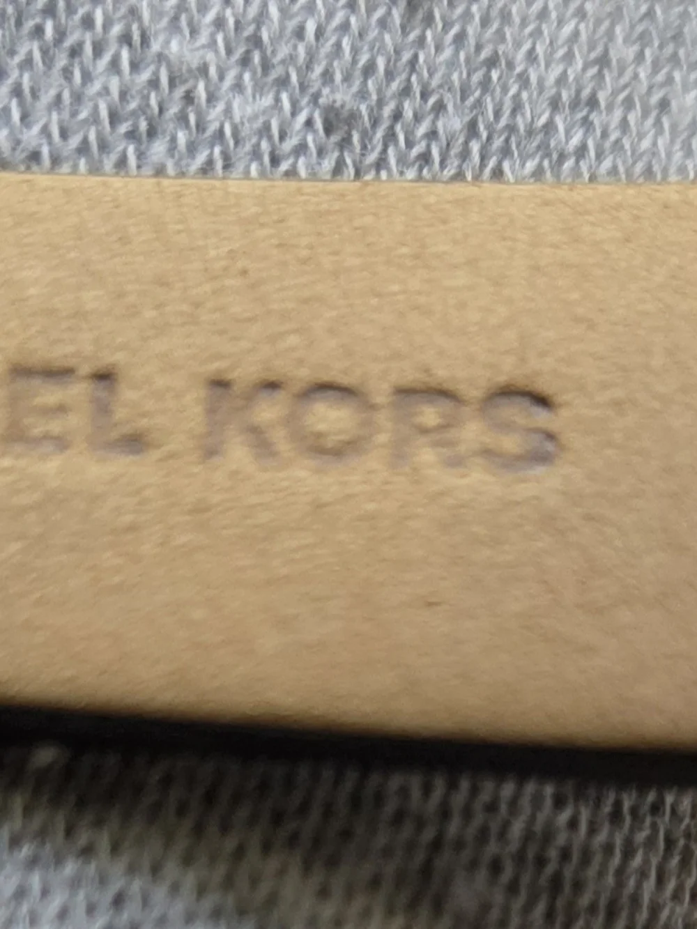 Michael Kors Men’s Rose Gold and Black Slim Leather Strap Watch